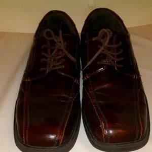 Via Europn mens dress Shoes leather size 11.5 m